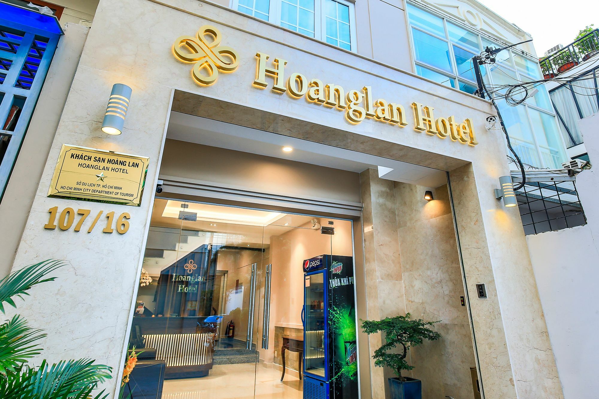 Hoang Lan Hotel Ho Chi Minh-staden Exteriör bild