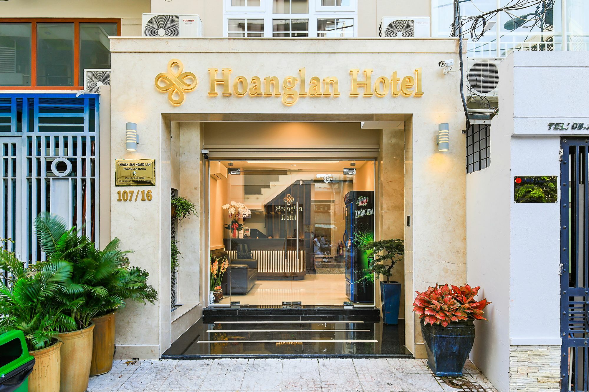 Hoang Lan Hotel Ho Chi Minh-staden Exteriör bild